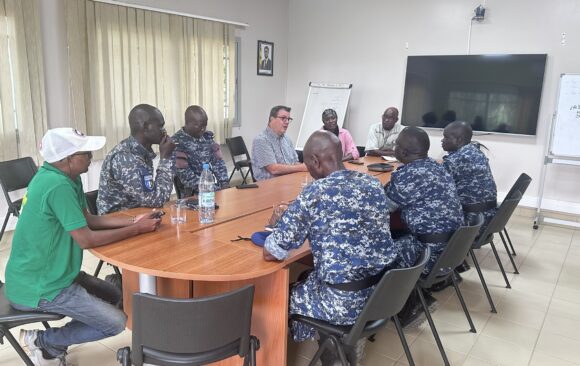 Visite Commandement Gendarmerie