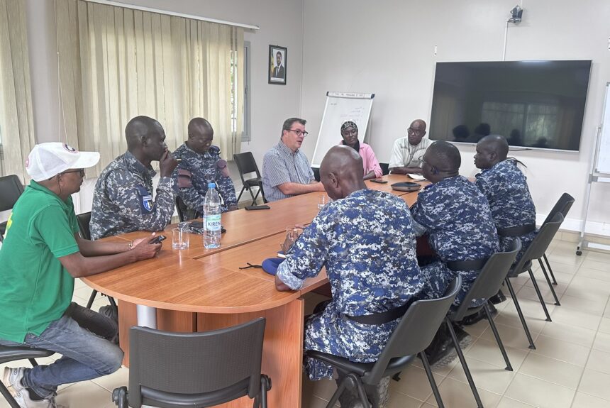 Visite Commandement Gendarmerie